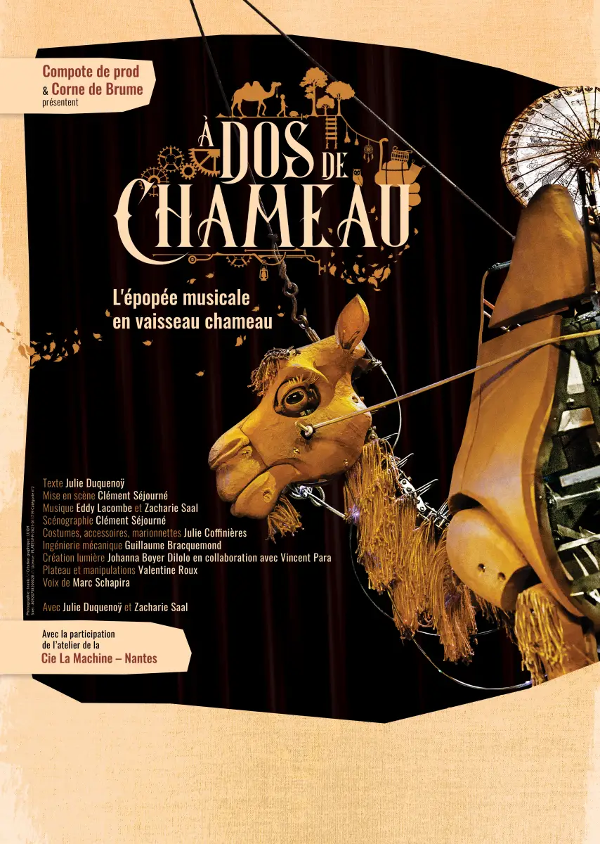 À Dos de Chameau – affiche