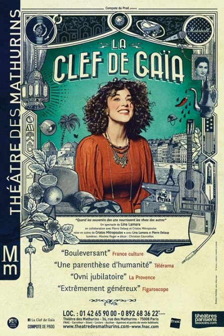 La Clef de Gaïa – affiche du spectacle